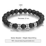 Personalized/Custom Stainless Steel Beaded Engraved Name Bracelets